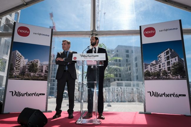 influence factory avec Nexity pour la résidence Villarborea