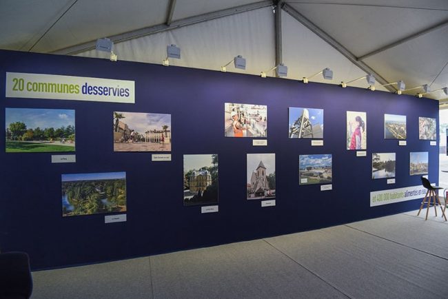 unite de production d'eau adoucie du Pecq - Croissy-sur-Seine. Suez, avec influence factory