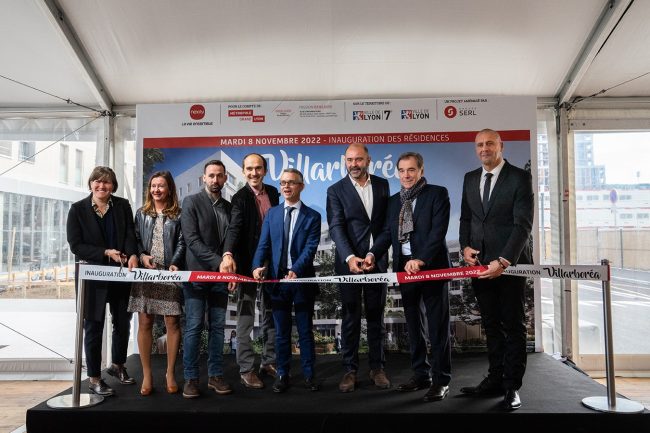 Inauguration résidences Villarboréa à Lyon - influence factory