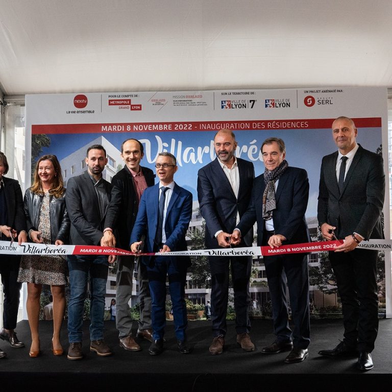 Inauguration résidences Villarboréa à Lyon - influence factory